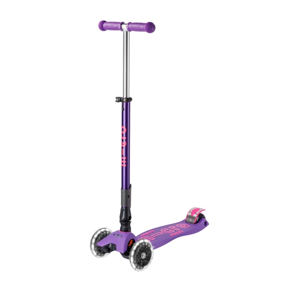 Micro Maxi Deluxe Foldable LED Purple  Mor 5-12 Yaş - 6