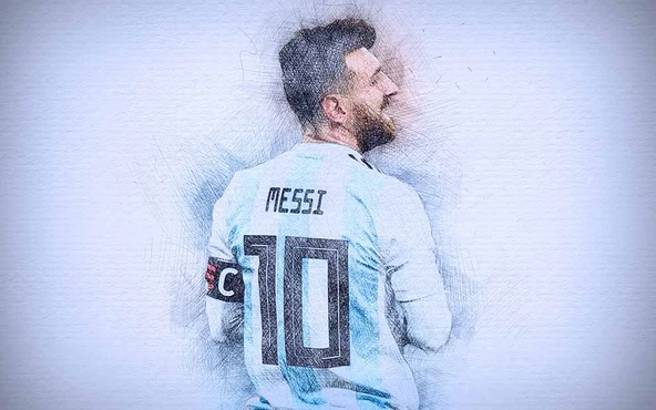 Lionel Messi Futbol Duvar Kağıdı - 7