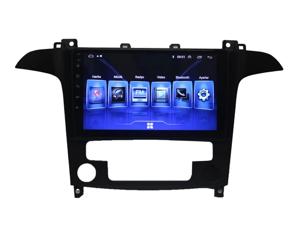 SMART GO FORD S MAX 2006/2014 DİGİTAL KLİMA 9 İNÇ 2-32 ürün görseli