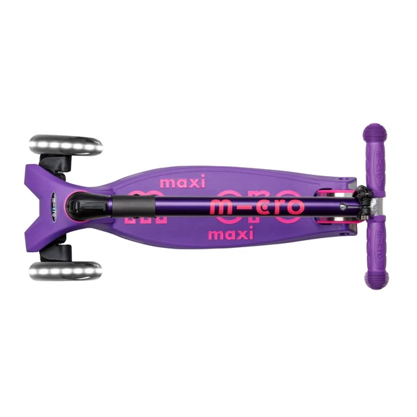 Micro Maxi Deluxe Foldable LED Purple  Mor 5-12 Yaş - 10
