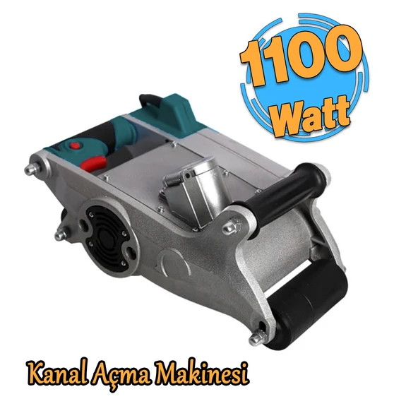 Proter Duvar Kanal Oluk Açma Makinası 1100 W Su Elektrik Tesisat Yolu Yuvası PR1245WK