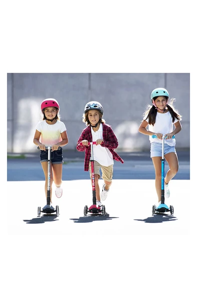 Micro Maxi Deluxe Foldable LED Purple  Mor 5-12 Yaş - 4