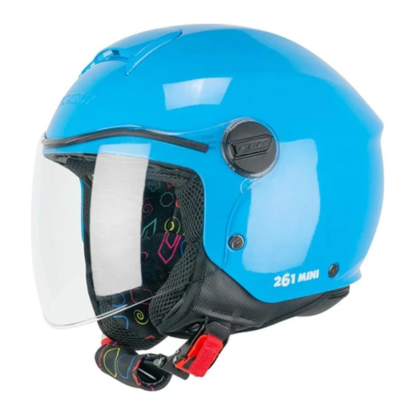 CGM 261A MINI MONO ÇOCUK KASKI GökMavi YXL