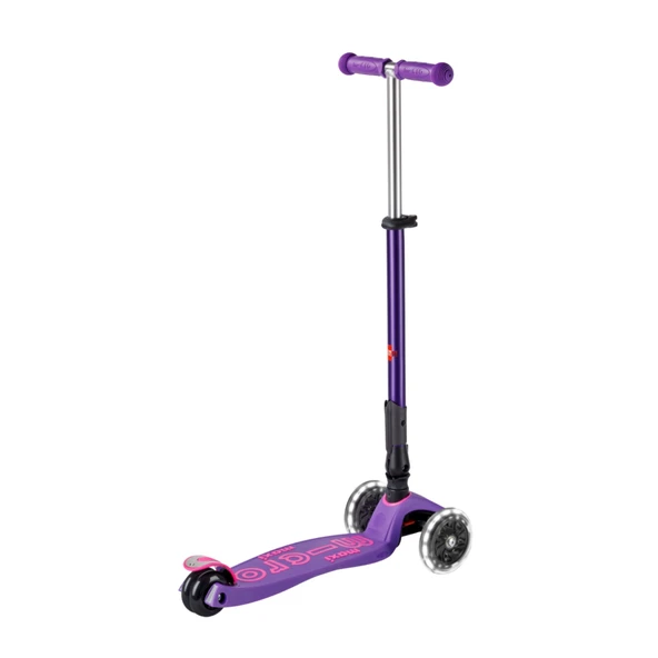 Micro Maxi Deluxe Foldable LED Purple  Mor 5-12 Yaş - 7