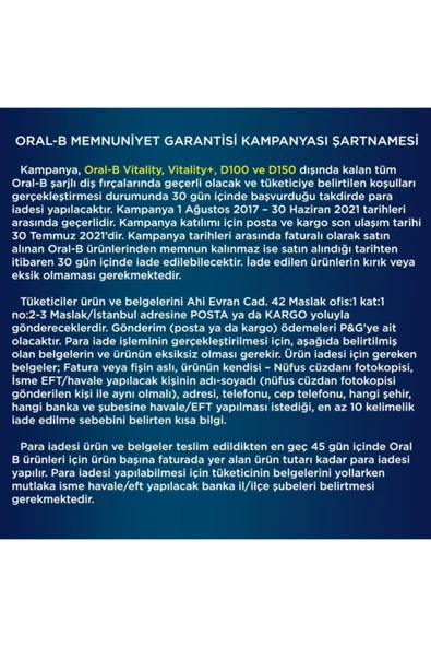 Oral-B Pro 2 2500 Cross Action Pembe Şarjlı Diş Fırçası - 2