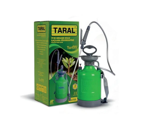 Taral TP05 Mekanik Kollu 5 Litre İlaçlama Pülverizatörü(Pompası)