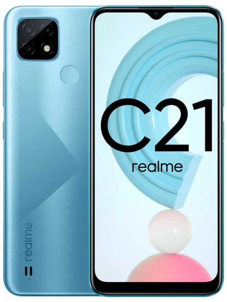 Realme C21 Blue 64 GB / 4 GB Ram Yenilenmiş Ürün (Sıfır gibi)