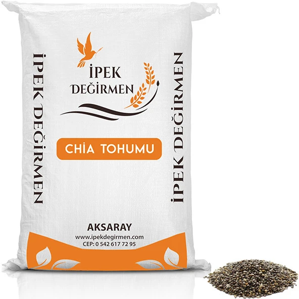İpek Değirmen 100 GR  Glutensiz Doğal Katkısız Chia Tohumu Vegan Protein