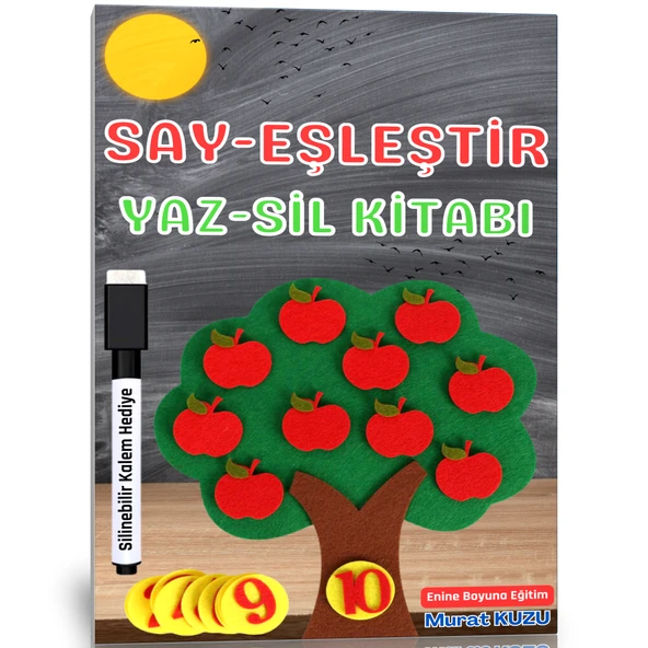 Say- Eşleştir YAZ-SİL Kitabı ürün görseli 1