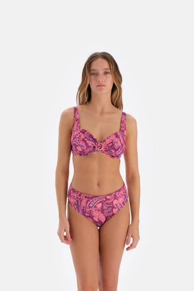 Eros Yüksek Bel Toparlayıcı Balenli Bikini