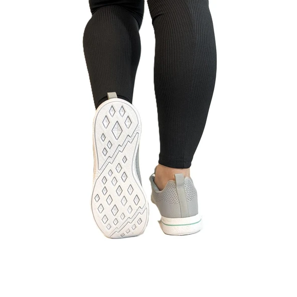 Jump 24937-24938 Gri Fuspetli Çok  Hafif Rahat Spor Ayakkabı - Resim 6