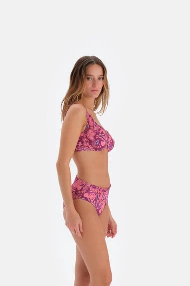 Eros Yüksek Bel Toparlayıcı Balenli Bikini - 2