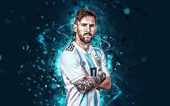 Arjantin Lionel Messi Futbol Duvar Kağıdı - 7