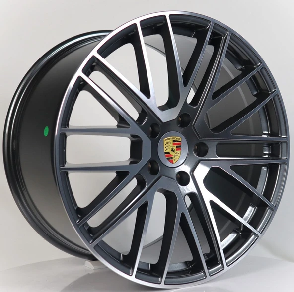R1 Wheels 21 inç 5*130 ET61 Mat Gri Jant Takımı (J-3296)