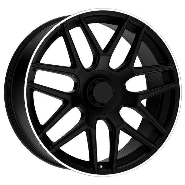 R1 Wheels 22 inç 5*130 ET40 Mat Siyah Jant Takımı (J-3292)