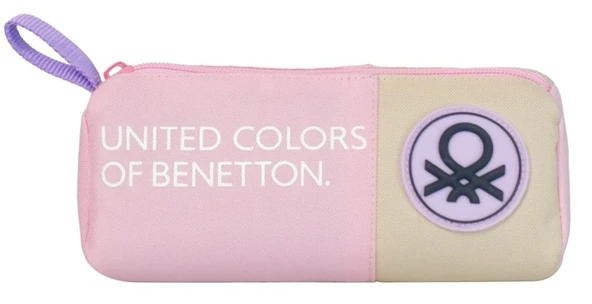 United Colors Of Benetton Tricolor Kız Çocuk Üçgen Kalemlik - Pembe