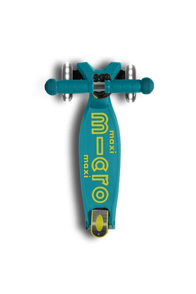 Micro Maxi Deluxe Foldable LED Petrol Green  Yeşil 5-12 Yaş - 3