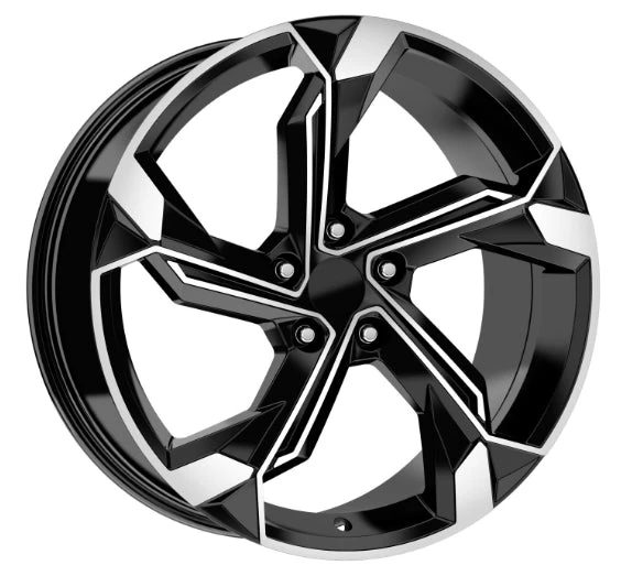R1 Wheels 19 inç 5*112 ET35 Parlak Siyah Jant Takımı (J-3283)