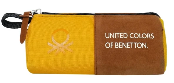 United Colors Of Benetton Sofistike Erkek Çocuk Üçgen Kalemlik Sarı