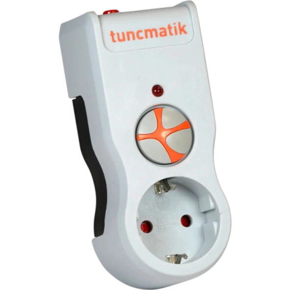 Tunçmatik TSK19019 Enerji Koruma Powersurge 1'li Beyaz Priz 1050 JOULE - 2