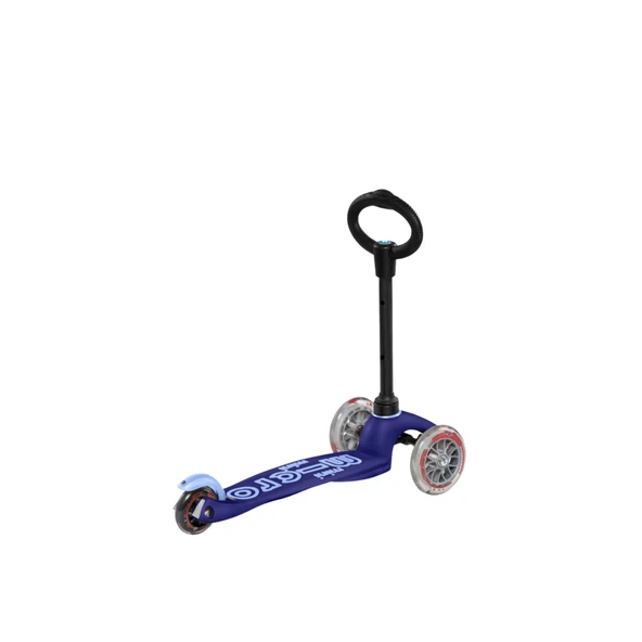 Micro Mini 3in1 Deluxe 3 Tekerlekli Scooter Blue  Mavi 1+ Yaş - Resim 3