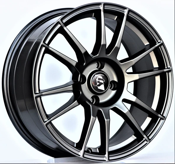 R1 Wheels 17 inç 5*100 ET35 Mat Füme Jant Takımı (J-919)
