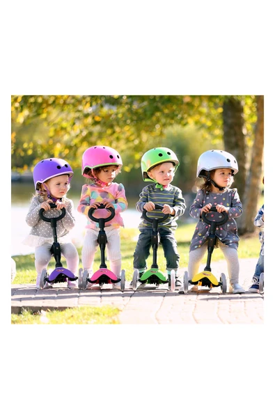 Micro Mini 3in1 Deluxe 3 Tekerlekli Scooter Blue  Mavi 1+ Yaş - 4