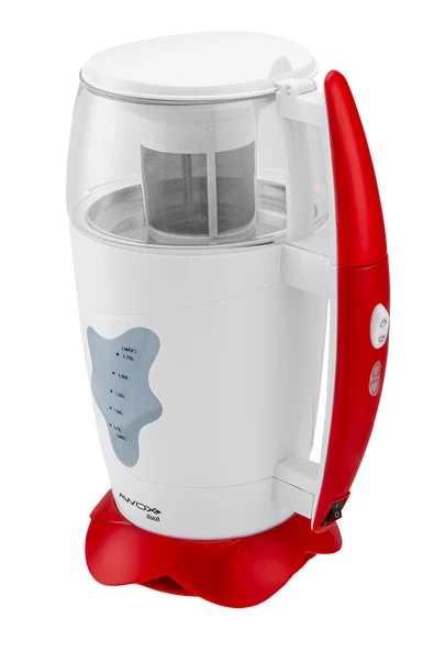 Awox Dual Elektrikli Çay Makinesi Beyaz-Kırmızı - 7
