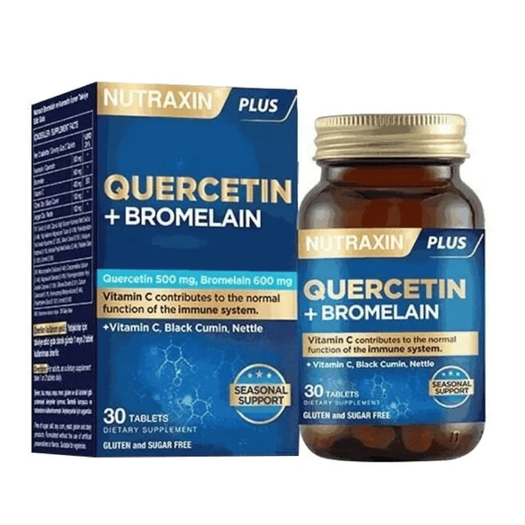Nutraxin Quercetin + Bromelain 30 Tablet