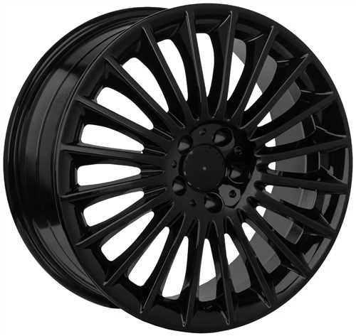 R1 Wheels 19 inç 5*112 ET48 Siyah Jant Takımı (J-3338)