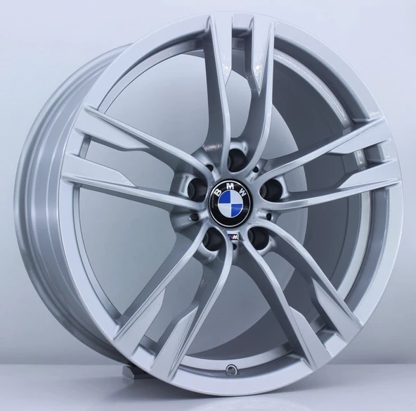 R1 Wheels 19 inç 5*120 ET33 Metalik Gri Jant Takımı (J-218)