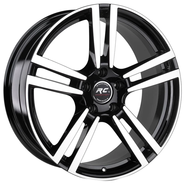 R1 Wheels 20 inç 5*130 ET71 Siyah Jant Takımı (J-3330)