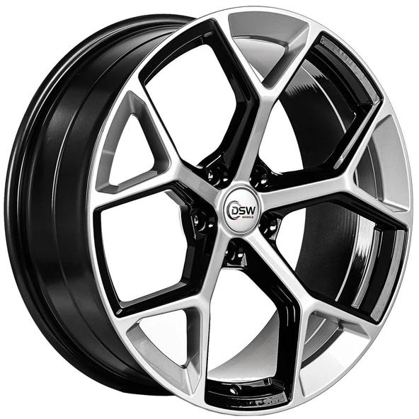 R1 Wheels 18 inç 5*100 ET35 Metalik Gri Jant Takımı (J-3071)
