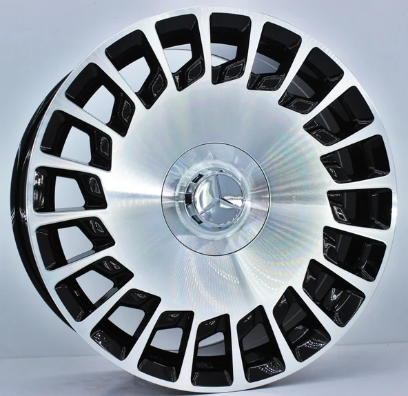 R1 Wheels 20 inç 5*112 ET35 Siyah Jant Takımı (J-1306)
