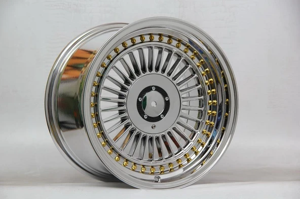 R1 Wheels 16 inç 4*100-108 ET15 Krom Jant Takımı (J-2709) - 1