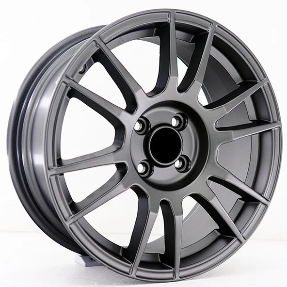 R1 Wheels 16 inç 4*108 ET20 Mat Füme Jant Takımı (J-3061)