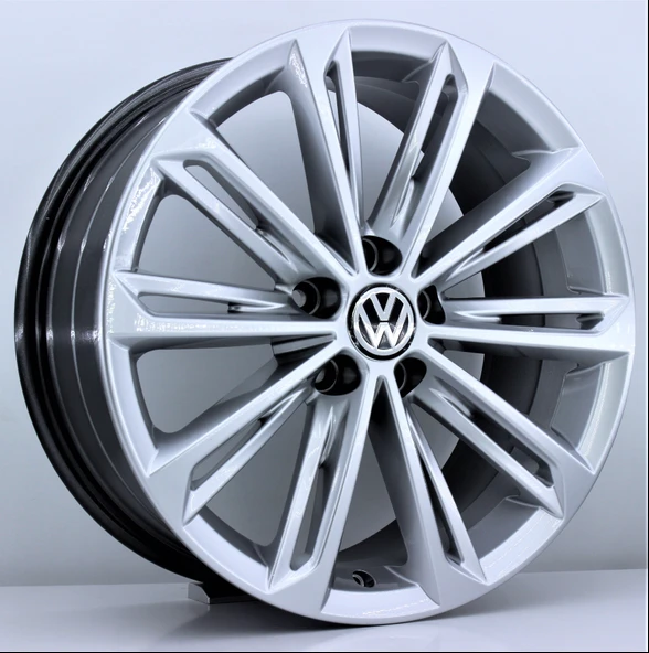 R1 Wheels 17 inç 5*100 ET35 Metalik Gri Jant Takımı (J-1424)
