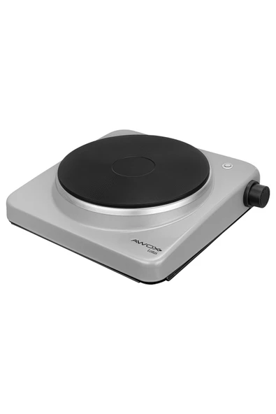 Awox Lotus Tekli Set Üstü Elektrikli Ocak 1500w Gri - 5