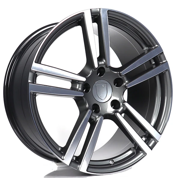 R1 Wheels 20 inç 5*130 ET60 Füme Jant Takımı (J-3053)