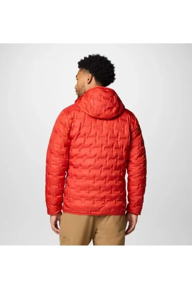 Columbia Delta Ridge Down Hooded Erkek Kaz Tüyü Mont - Resim 2