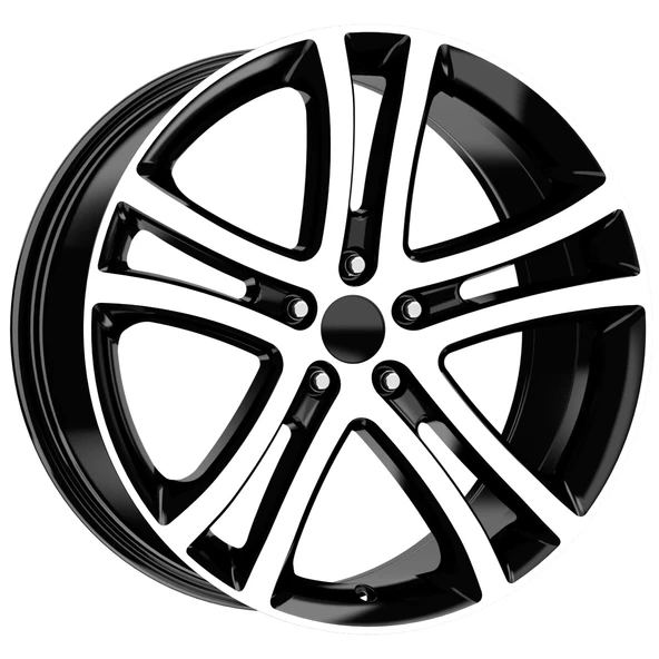 R1 Wheels 19 inç 5*112 ET33 Parlak Siyah Jant Takımı (J-3314)
