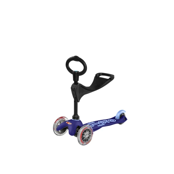 Micro Mini 3in1 Deluxe 3 Tekerlekli Scooter Blue  Mavi 1+ Yaş - 6