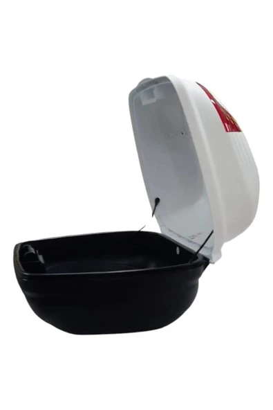 WOGEN MOTOSİKLET ARKA ÇANTA 50 LT BEYAZ BASİC - 3