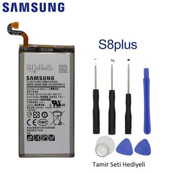 Samsung S8 Plus Pil Batarya G955 EB-BG955ABATamir Seti