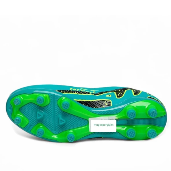 Turkuaz SaLrı Erkek Krampon Futbol Ayakkabısı - Resim 3
