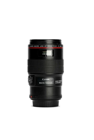 Canon EF 100mm f/2.8L Macro IS USM Lens ( Canon Eurasia Garantili )