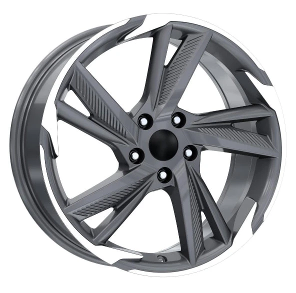 R1 Wheels 18 inç 5*112 ET45 Füme Jant Takımı (J-3137)
