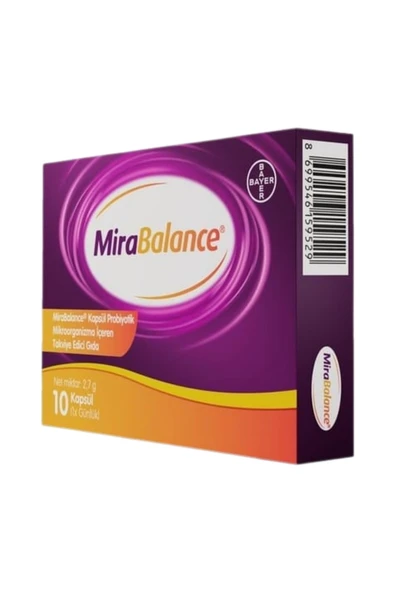 Mirabalance Probiyotik 10 Kapsül ürün görseli