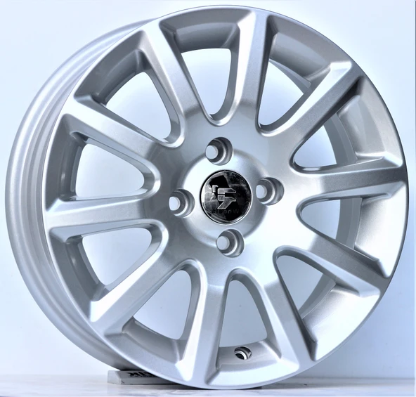 R1 Wheels 15 inç 4*100 ET35 Metalik Gri Jant Takımı (J-227)