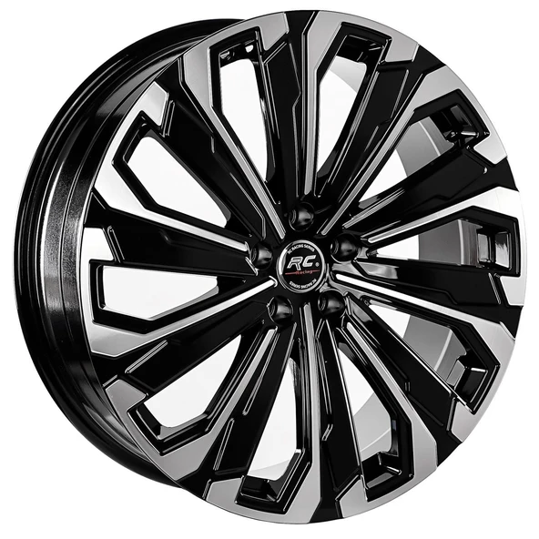 R1 Wheels 18 inç 5*112 ET35 Siyah Jant Takımı (J-3164)